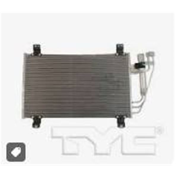 TYC Automotive Condenser with Marked Damage to Corner