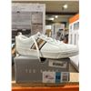 Image 3 : Ted Baker White Lace-Up Sneakers with Gold And Black Stripe Detail