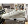Image 4 : Ted Baker White Lace-Up Sneakers with Gold And Black Stripe Detail
