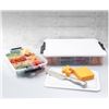 Image 1 : SnackleBox 2-Piece Set with Cutting Board Top by Build-a-Board Sabatier
