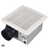 Image 1 : Valu+ Bathroom Fan With Humidity Sensor, White, 110 CFM, 3-Year Usage Period