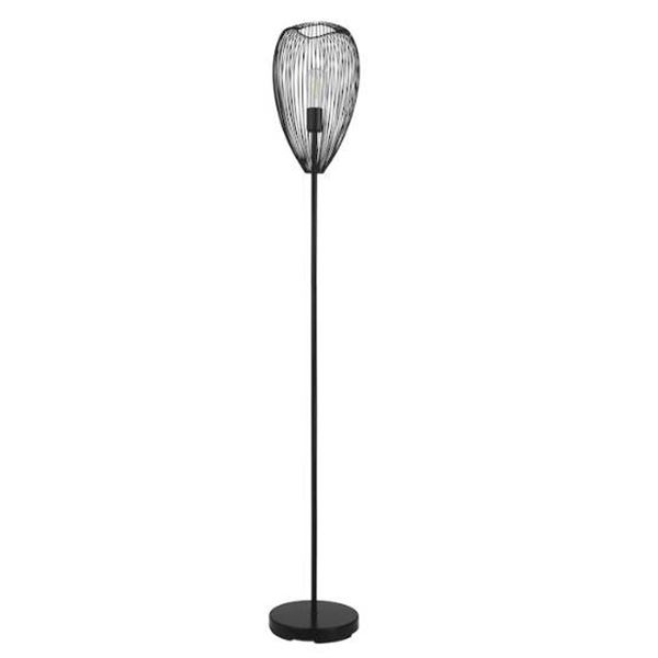 Eglo Clevedon Floor Lamp Model 49145A with E26 Socket and 60W Capacity