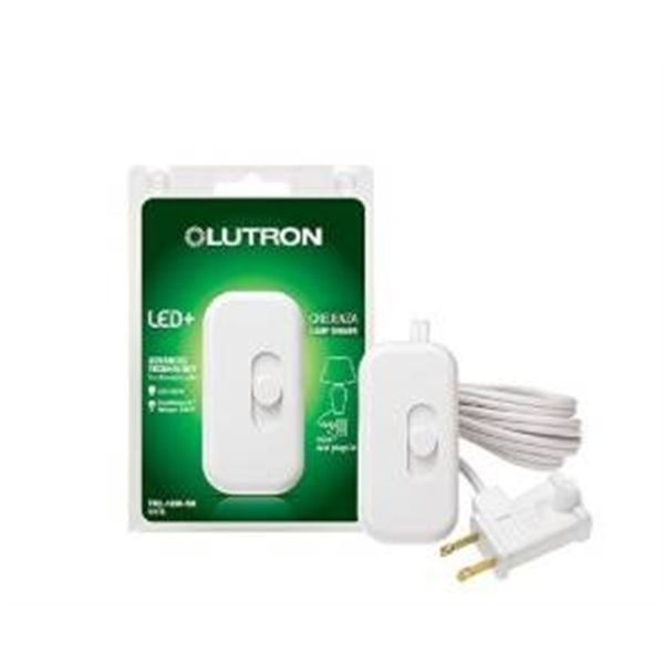 3 Lutron LED+ Credenza Lamp Dimmers, Model TTCL-100H-WH-C