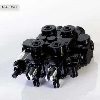 Prince RD522-CCAA-5A4B1 2 Spool Hydraulic Loader Control Valve