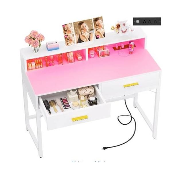 CYNSKO Furniture Unit with Dimensions 99.5 x 48 x 14 cm in White Finish