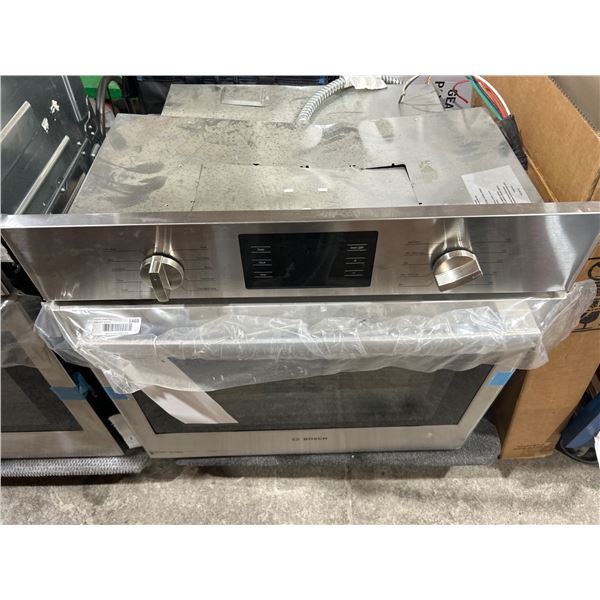 Bosch 500 Series HBL5451UC Single Wall Oven, 30 inch Exterior Width, Convection, Self Clean, 4.6 cu.