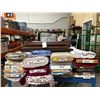 Image 1 : Bulk Lot of Assorted Fabric Bolts and Framed Photos