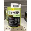 Image 2 : Scotch 3+1 General Painting Multi-Surface Painters’ Tape, 1.41 in x 36 m – 4 Rolls