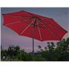 Image 1 : Red Folding umbrella With Solar Battery Kit and Accessories