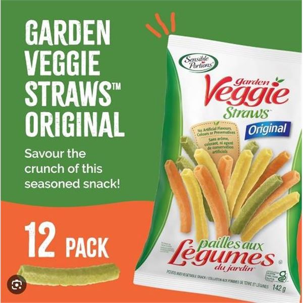 Sensible Portions Garden Veggie Snacks 12x142g