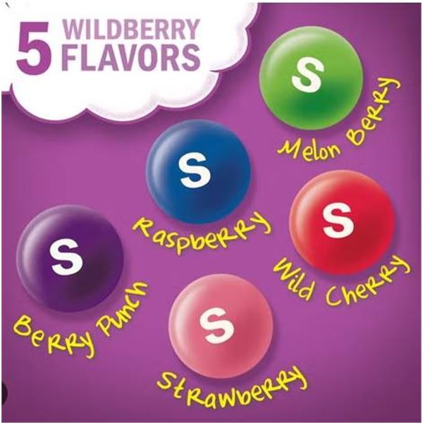Skittles Berry 12 Packs of 170g Each