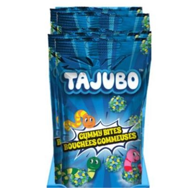 Tayubo Gummy Bites – 8 x 60g Pouches with Label Information