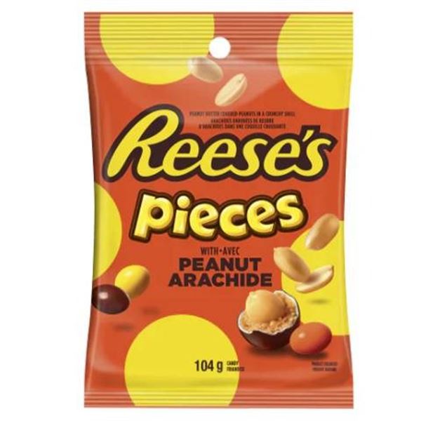 Reese’s Pieces 10 x 104g Peanut Candy Pack