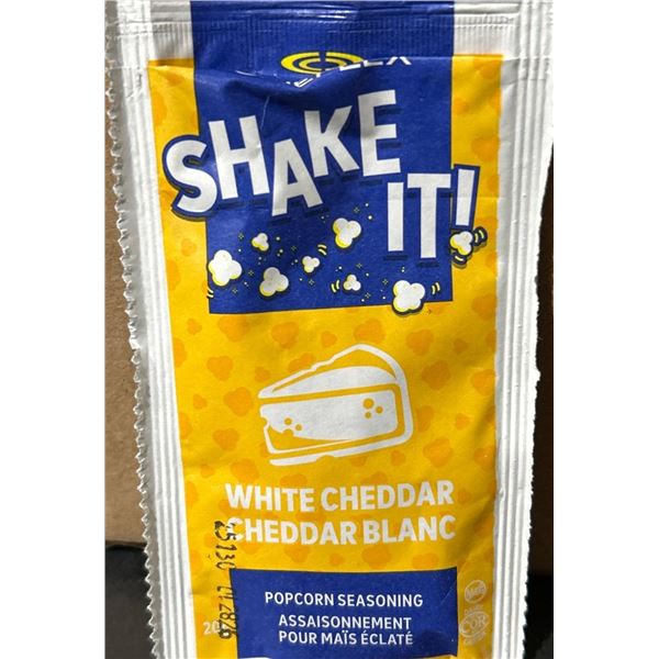 White Cheddar Popcorn Seasoning Packets – 400 x 20g