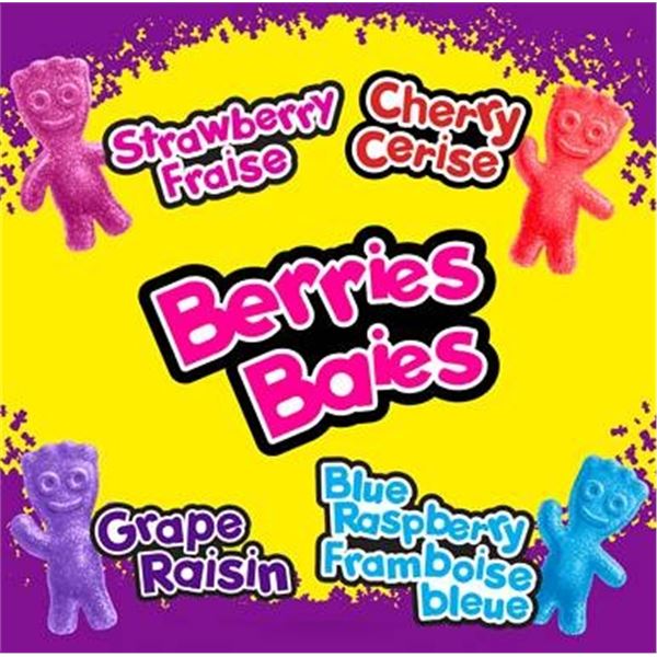 Sour Patch Kids Berries Bag, 12 x 150 Grams