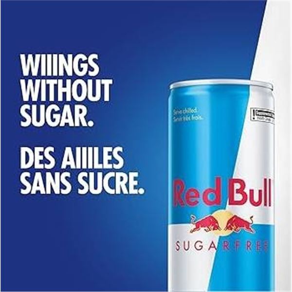 Red Bull Sugarfree Energy Drink 250ml, Pack of 24
