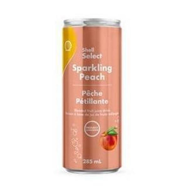 Shell Select Sparkling Peach 285mL Set of 24 Cans