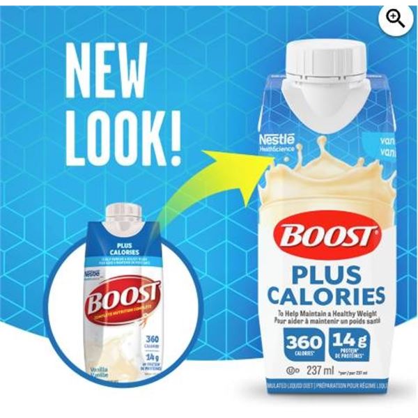 Nestle HealthScience Boost TG1 24×237 ml Nutritional Drink Carton