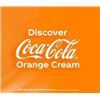 Image 1 : Coca-Cola Orange Cream Zero Sugar Bottles, 24 Count, 500 mL Each