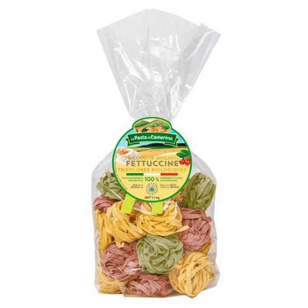 La Pasta di Camerino Tricolour Organic Fettuccine, 1.1kg
