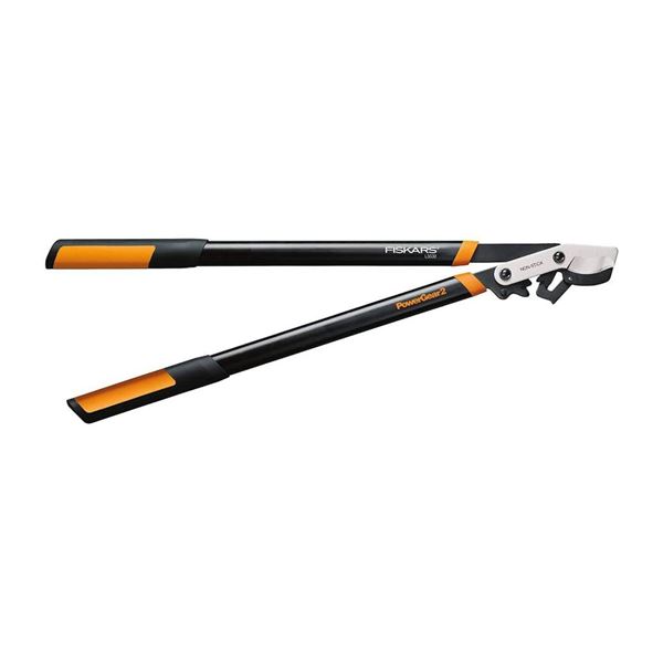 Fiskars 32″ PowerGear2 Steel Blade Garden Bypass Lopper and Tree Trimmer
