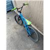 Image 3 : Prospect Blue BMX-Style Bicycle with Green Accents and 20-Inch Wheels