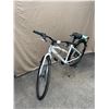 Image 2 : Infinity White Hybrid Bicycle With Shimano Components and Kickstand