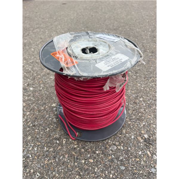 Spool of 30M Red 6AWG RW90 XLPE Electrical Wire