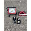 Image 1 : Portable LED Work Light, Red Safety Base, and Protective Gloves Set