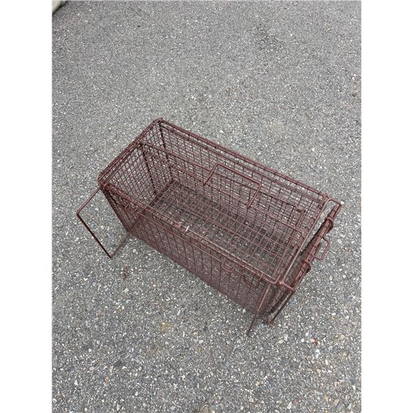 Metal Wire Animal Trap with Latched Door