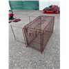 Image 4 : Metal Wire Animal Trap with Latched Door
