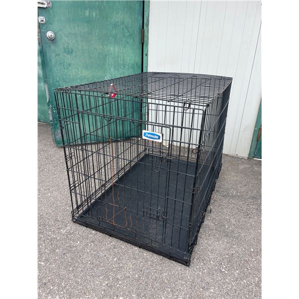 Petmate Wire Dog Crate with Plastic Floor Tray