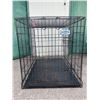 Image 2 : Petmate Wire Dog Crate with Plastic Floor Tray