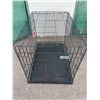 Image 3 : Petmate Wire Dog Crate with Plastic Floor Tray