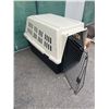 Image 2 : Plastic And Metal Pet Crate With Ventilation Panels