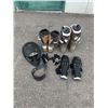 Image 1 : Motocross Helmet, Boots, Gloves, Goggles, and Shin Guards Set