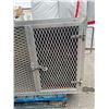 Image 5 : Aluminum Cage with Mesh Sides and Locking Mechanism