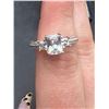 Image 3 : Three-Stone Engagement Ring Setting with Separate Loose Gems
