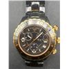 Image 2 : Swiss Legend Karamica Chronograph Watch in Black and Gold Finish