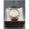 Image 1 : Patek Phillipe Quartz Wristwatch with Multifunctional Dial and Leather Strap