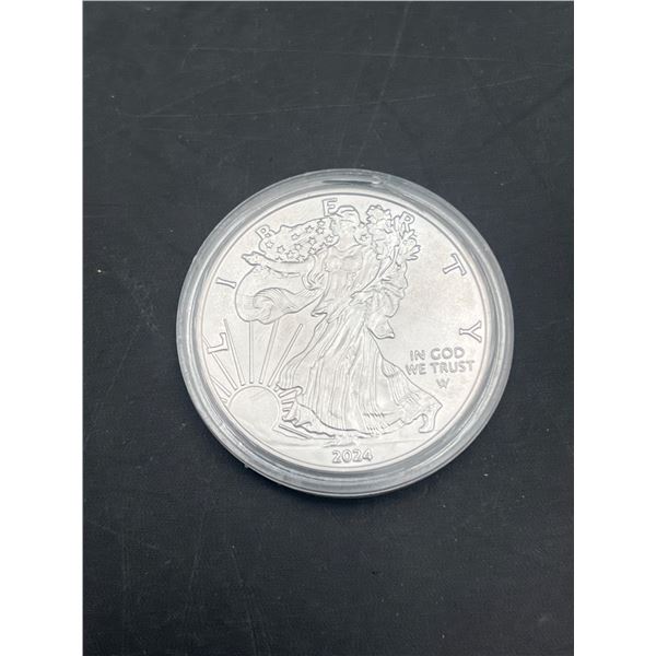 2024 American Silver Eagle $1 Coin with Walking Liberty Design