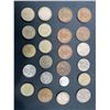 Image 2 : International Coins with Various Designs and Denominations