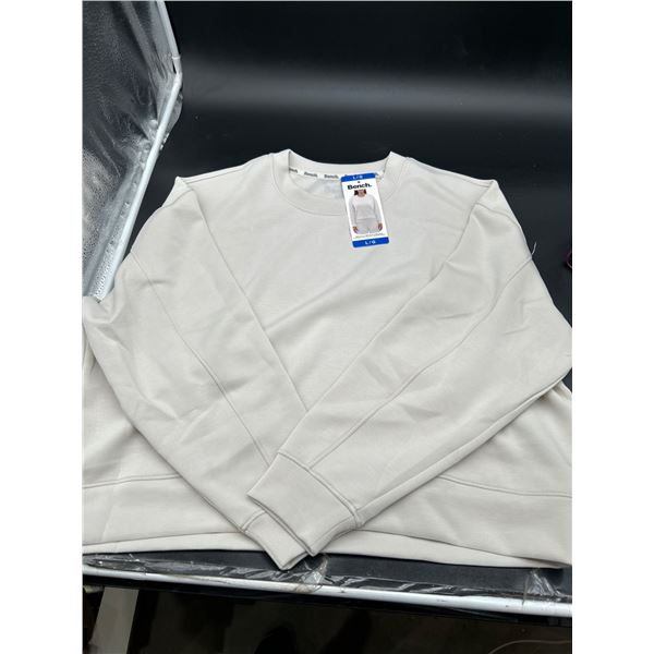 Bench Women’s Sweatshirt Size L/G – Model 1883487 in Light Gray