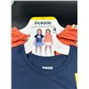 Image 2 : Pekkle 4-Piece Girls’ Set With Tops, Shorts, and Skirt, Size 5