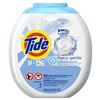 Image 1 : Tide Pods Free & Gentle Laundry Detergent, 42 Count