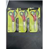 Image 1 : Buffalo C1132 Stainless Steel Blunt Tip Scissors, Set of 3