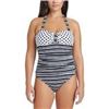 Image 1 : Kathy Ireland Women’s One-Piece Swimsuit, Size L/G, Multicolor