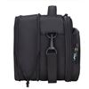 Image 2 : Roots Insulated Lunch Bag With Double Zipper Compartments – Black