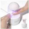 Image 1 : Gaoy Mini UV Light Nail Lamp for Gel Nails, Model L008