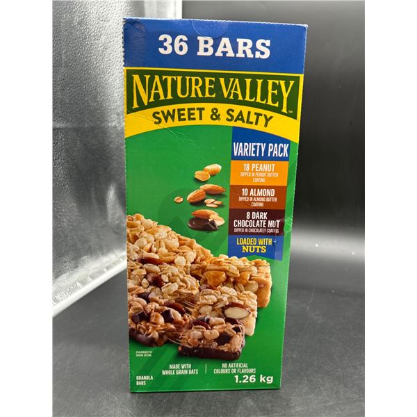 Nature Valley Sweet & Salty Variety Pack, 36 Bars, 1.26 kg